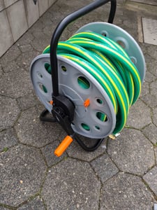 Neo Tools Metall Schlauchtrommel/Schlauchwagen 1/2" 100 m oder 3/4" 30 m Kunden-Foto 3