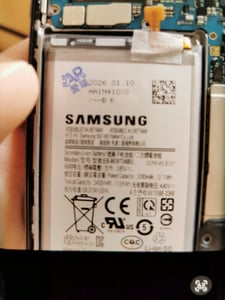 Original Samsung Galaxy S10 Akku G973F EB-BG973 ABU Accu Batterie 3400mAh Kunden-Foto 1