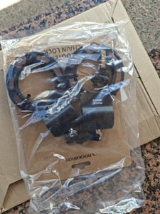 ROCKBROS E Scooter Schloss Handschellenschloss 59,5 cm Leichtes Fahrradschloss für Roller & Fahrrad Schwarz Kunden-Foto 1