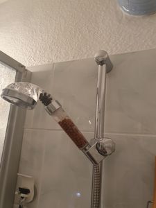 EASYmaxx Duschkopf »Spa«, 3 in 1, mit Mineralkugeln Kunden-Foto 1
