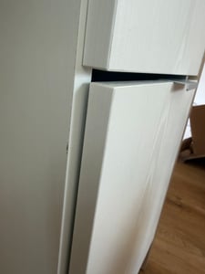 COSTWAY Schreibtisch mit Schubladen & Aufbewahrungsschrank, Computertisch mit Dicker Arbeitsfläche, Arbeitstisch Bürotisch studiertisch für Homeoffice Studierzimmer Kunden-Foto 4
