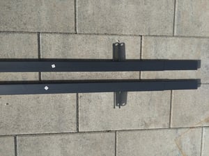 COSTWAY Gartenbank, Schaukelbank mit Gleitbewegung und Stoffsitz, 2-Sitzer Sitzbank bis 300kg belastbar, Terrassenbank Kunden-Foto 1