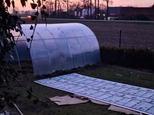 Skleník KLASIKA EASY 3x6m (18m2) so 4mm polykarbonátom (štvorcový rám) Fotografia od zákazníka č. 2