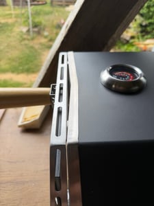 Grillmeister Gas Pizzaofen Milano Backofen bis zu 400°C Pizzabackofen Thermometer NEU Kunden-Foto 2