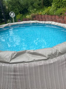 Schwimmbad SWING blau Ø 3,66 m x 0,91m tief Pool Kinderpool Kunden-Foto 7