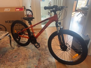 Mountainbike Keskin MTB1, 26 Zoll Fahrrad für Herren Damen, Mädchen und Jungen, Bronze Schwarz Kunden-Foto 2