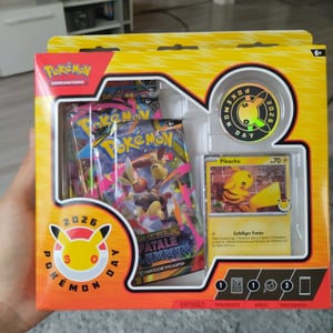 Kolekce Pokémon: Pokémon Day Pikachu 2026 – německá verze Fotografie od zákazníka č. 1