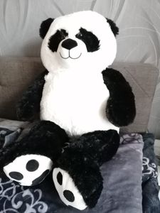 XXL Teddy Bär hellbraun 100 cm groß Kuscheltier Teddybär Kunden-Foto 4
