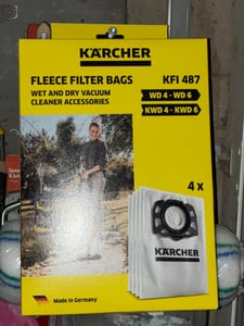 Kärcher Vliesfilterbeutel KFI 487 Kunden-Foto 1