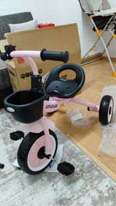Rower trójkołowy AIYAPLAY, rower dziecięcy z koszykiem, rower dla dzieci w wieku 2–5 lat Zdjęcie produktu od klienta nr 1