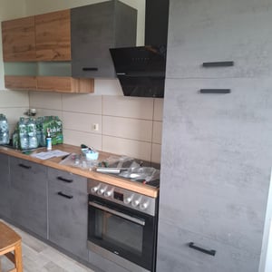 LEVIVO A+++ Kopffreie Dunstabzugshaube 60cm Umluft & Abluft mit 720 m³/h Luftleistung, Abzugshaube mit 2 Aktivkohlefiltern, 1 Fettfilter, 3 Stufen Kunden-Foto 2