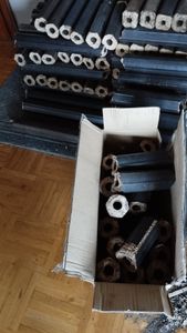 Holzbriketts Buche Pini&Kay Briketts 150kg mit hoher Heizleistung - Buchenholz Kaminbriketts HeatLogs HOLZBRX Kunden-Foto 1