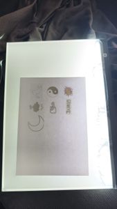 A3 LED Zeichnung Pad, Led Licht Pad A3 Led Leuchttisch Ultradünn   LED Kopiertafel Malblock Skizzenblock, mit USB-Kabel, für Stencil, Animation, Zeichnungen Kunden-Foto 1