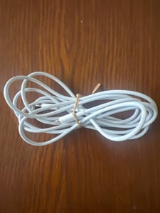 USB-C Ladegerät 20W + 2m iPhone USB-C Ladekabel –  Schnellladegerät mit gesleevtem Ladekabel für iPhone 15 bis 17 Pro Max, iPad & AirPods Kunden-Foto 2