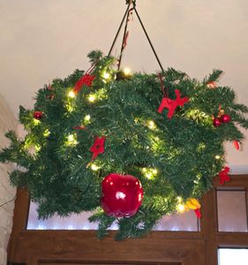 CASARIA® Guirlande de Noël lumineuse 5m 100 LED blanc chaud avec télécommande Décoration de noël en sapin artificiel Photo du client 2