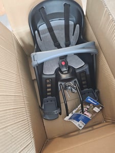 Fotelik dziecięcy Prophete Bilby Junior dla dzieci o wadze od 9 do 15 kg, idealny do rowerów i rowerów elektrycznych, z prostym uchwytem do szybkiego montażu Zdjęcie produktu od klienta nr 2