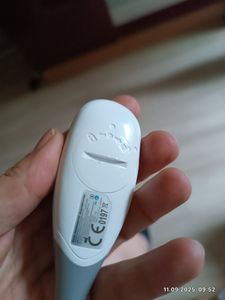 reer mama Basalthermometer, Kontakt-Thermometer, Grau, Weiß, Oral, 1 Stück(e) Kunden-Foto 2