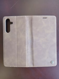 Handy Hülle für Samsung Galaxy A16 / A16 5G Klapphülle Bookcase Flip Cover Handy Tasche Etui Farbe: Petrol Kunden-Foto 5