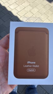 Apple MHLP3ZM/A, Kartenhalter, Orange, Leder, Apple, iPhone 12 Pro iPhone 12 Pro Max iPhone 12 mini iPhone 12, 1 Stück(e) Kunden-Foto 1