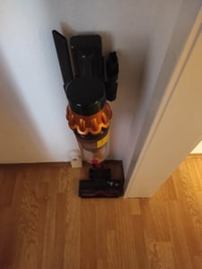 88000Pa Akkustaubsauger 750W/80Min/1M Schlauch Staubsauger Kabellos 2,6L Staubbehälter, 50dB leise/11-Stufen-Filter/OLED Display,Ideal für Böden/Teppi Kunden-Foto 3