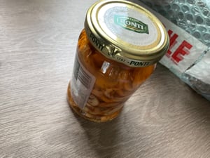6x Ponti Funghi Prataioli alla Pizzaiola in Olio di Semi di Girasole Pizzaiola-Pilze in Sonnenblumenöl 280g Glas Kunden-Foto 2