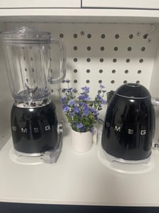 Smeg BLF03BLEU blender 1,5 L Mélangeur de table 800 W Noir Photo du client 5