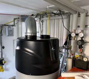 Warmwasserspeicher mit Wärmepumpe R290  Class A+ Elektrospeicher 300 L Elix GM300 WIFI Boiler 300l Modell 2026 Kunden-Foto 1