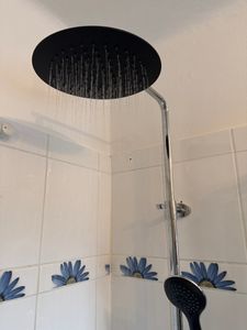 eisl Duschsystem OHNE BOHREN,  Regendusche ohne Armatur, Duschbrause, Dusche in Chrom Kunden-Foto 2