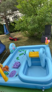 Aire de jeux gonflable Jungle 244 x 198 x 71 cm Intex 57161 Photo du client 2
