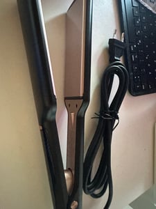 Glätteisen Breit 50mm,Haarglatter Breit,100-230°C, LCD-Display,Keramikbeschichtung Haarglätter,30s Schnellaufheizung für dickes, krauses  langes Haar Kunden-Foto 1