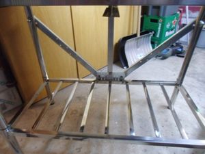 JW Edelstahl Grilltisch Holzkohle-Grill für Outdoorküche 2304-02 Kunden-Foto 1