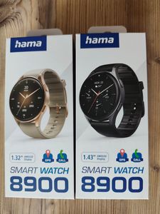 Hama Smartwatch 8900, 3,63 cm (1.43"), AMOLED, Dotyková obrazovka, GPS, 43,5 g Fotografie od zákazníka č. 2