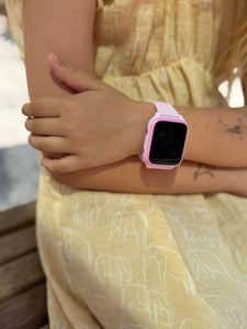 KLOKI Star 4G GPS-Kinderuhr - Smartwatch für Kinder mit Telefon, SOS-Taste und integrierter SIM, Rosa Kunden-Foto 1