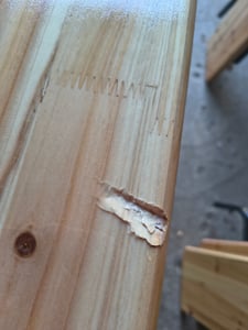 Bierzeltgarnitur mit Lehne 3-teilig mittig klappbar | 1x Tisch, 2x Bierbank mit Rückenlehne | HxBxT 76x170x69 cm | lackiertes Holz | Biertischgarnitur Festzeltgarnitur Gartenmöbel-Set Kunden-Foto 3