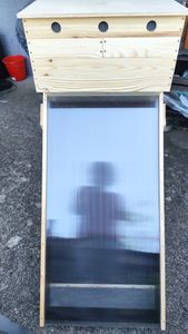 dobar Solar-Trockner aus Holz, Dörrschrank zum Trocknen von Obst und Gemüse Kunden-Foto 1