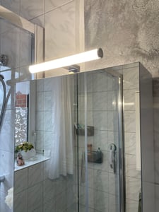 LED zrcadlová lampa 10W 60cm nábytkové světlo zrcadlové světlo nástěnné světlo GAMA nástěnná lampa koupelna koupelna 4000K neutrální bílá Fotografie od zákazníka č. 1