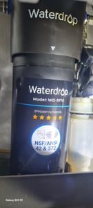 Waterdrop 10UA Wasserfiltersystem Für Untertisch, Direkt mit Küchenhahn Verbinden, 30.000 Liter Hohe Chlor-Reduktionskapazität Kunden-Foto 2