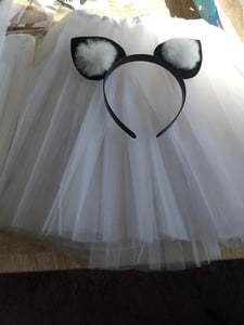 Tütü Tutu weiß für Damen ca. 40cm Kunden-Foto 2