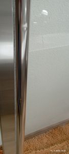 Cabina doccia Mucola Vasche da bagno Attacco per vasca in vetro ESG Divisorio doccia Schermo pieghevole per vasca da bagno Schermo doccia - 70+120x140 vetro Foto del cliente 4