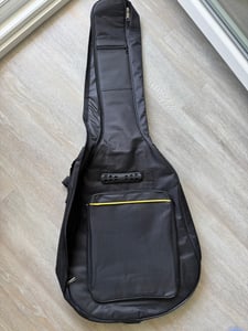 4/4 Gitarrentasche Gigbag, bis 41" bis 105cm, Gitarrenhülle Wasserdichter gepolsterter Gitarrenrucksack Gepolsterte Gitarrentasche Kunden-Foto 3