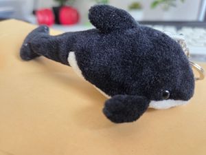 Schlüsselanhänger Schwertwal, aus Plüsch, Tier Tiere, Orca Wal Fische Kunden-Foto 1