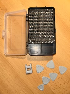 Zestaw mini śrubokrętów 115 w 1 do naprawy elektroniki precyzyjny śrubokręt mobilny laptop zabawka okulary kamera Torx Retoo Zdjęcie produktu od klienta nr 3