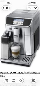 DeLonghi ECAM 656.75.MS PrimaDonna Elite caffettiera completamente automatica acciaio inox/argento Foto del cliente 1