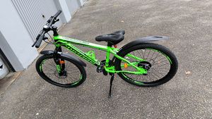 24 Zoll ALU MTB Mirage Gefedert, 21-Gang Shimano Daumenklickkettenschaltung, Scheibenbremsen NE2467-GRÜN  AB 132 CM KÖRPERGRÖSSE !!!!!!!!!!!!!!!!!!!!! Kunden-Foto 1