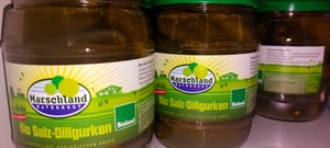 cetrioli all'acido lattico - fermentati | vegan 370ml Foto del cliente 1