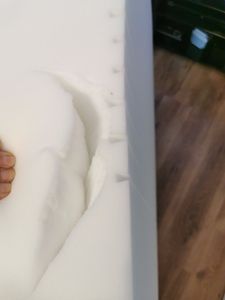 Dibapur Pro Dolce 7 Zonen Kaltschaummatratze (90x180 cm) Härtegrad 3 Kunden-Foto 1