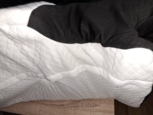 2 sztuki Wygodna poduszka wspierająca kark | Ergonomiczna poduszka do spania | Wysokiej jakości rdzeń poduszki - Poduszka na pościel 74 x 47 cm Zdjęcie produktu od klienta nr 2