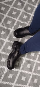 Čierna pracovná obuv 38 FODREIS SAFETY BOOTS SB E FO SRA so špičkou Fotografia od zákazníka č. 2