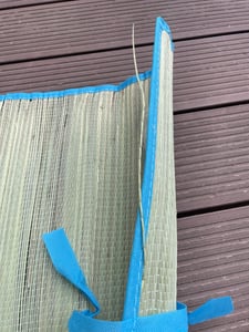 Strandmatte aus Bast 175 x 60cm | Strohmatte Bastmatte | Strand Matte Liegematte Kunden-Foto 2