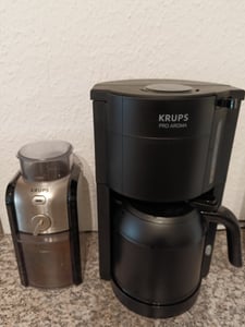 Macchina da caffè KRUPS 10 tazze 800 W 1 L thermos sw KM 3038 Foto del cliente 1